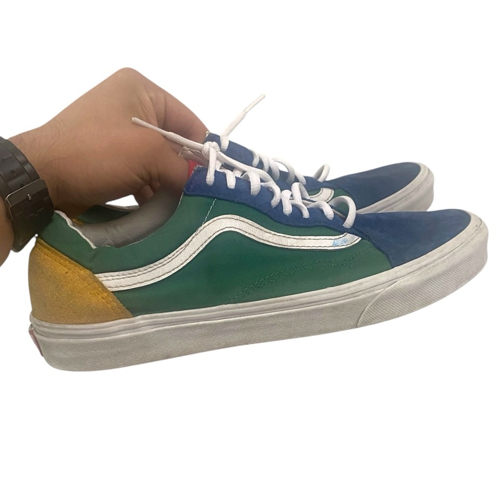 VANS Yacht Club Old Skool Primary Color Block Skate Shoes Mens Sz 10.5 Sneakers